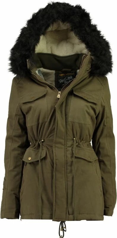 Zimska jakna za ženske Geographical Norway, zelena