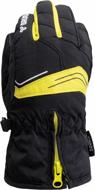 Rokavice za otroke Brugi, črne in rumene