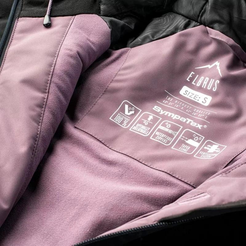 Jakna za ženske Elbrus, črna