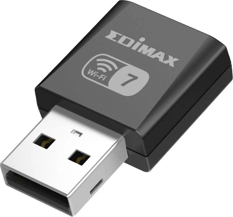 Omrežna kartica Wi‑Fi 7, tri pasma, USB, Edimax EW-7822UN7