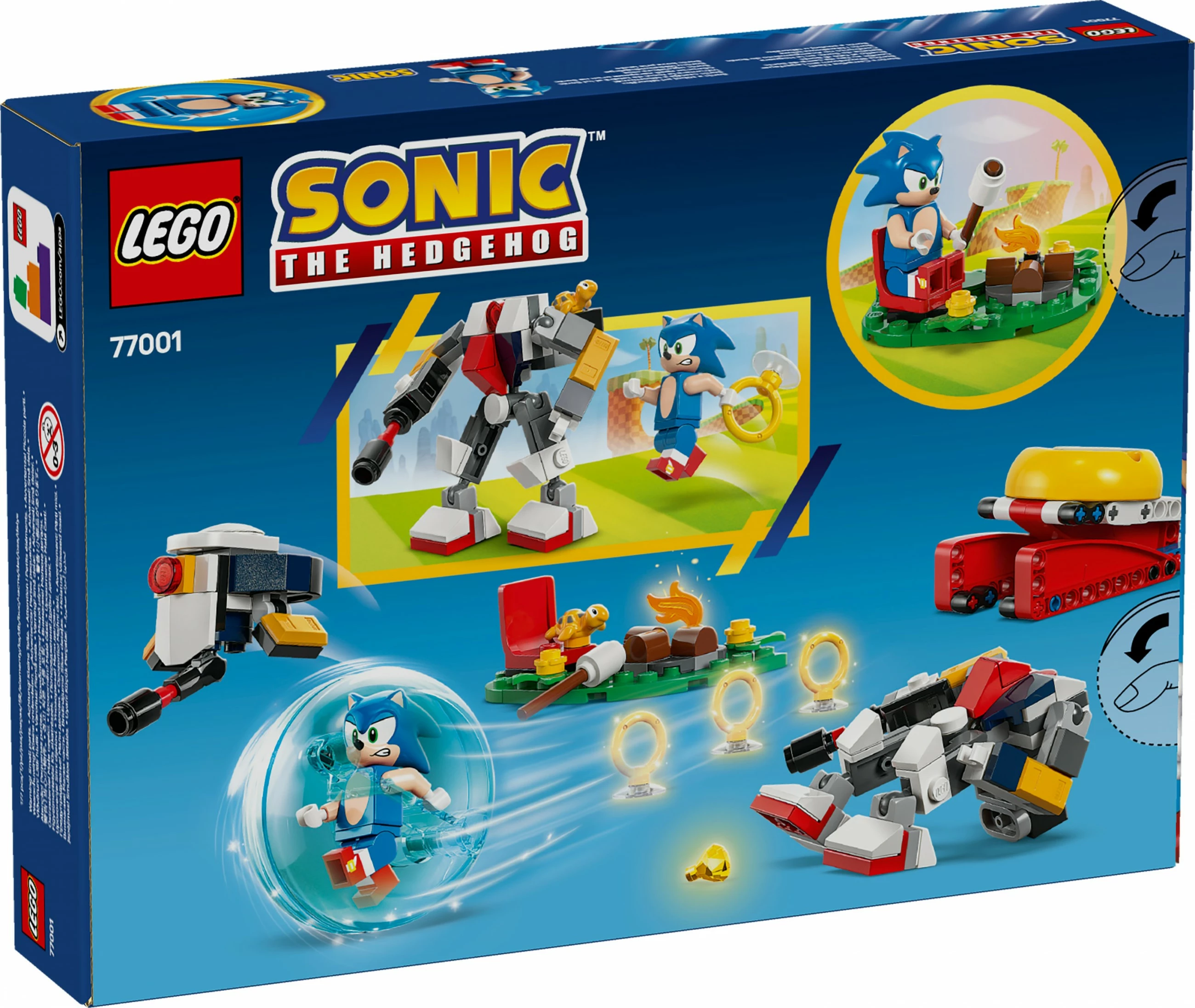 Set gradnikov Sonic the Hedgehog 77001, 177 kosov