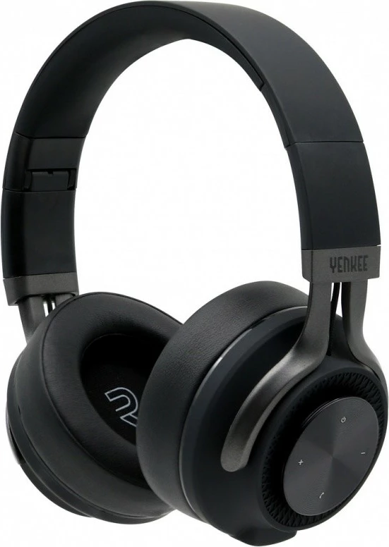 Brezžične slušalke z mikrofonom Yenkee YHP 20BK, črne