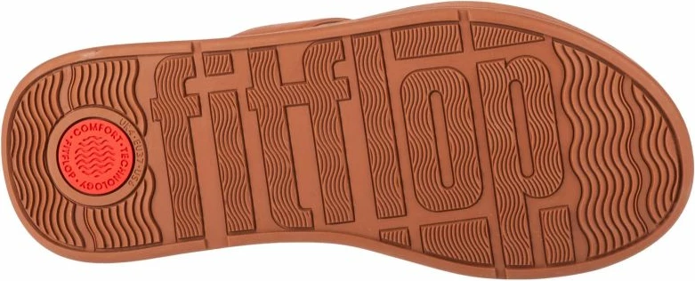 Natikači za ženske, FitFlop F-Mode W FW4-592, rjavi