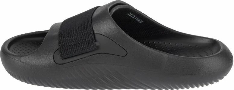 Copati za sprostitev Crocs Mellow Luxe Recovery Slide, črni