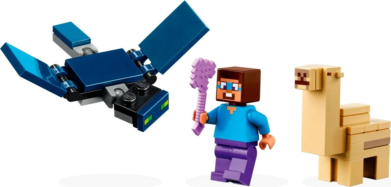 Set z naslovom Pustolovščina v puščavi Stevea LEGO Minecraft 21251