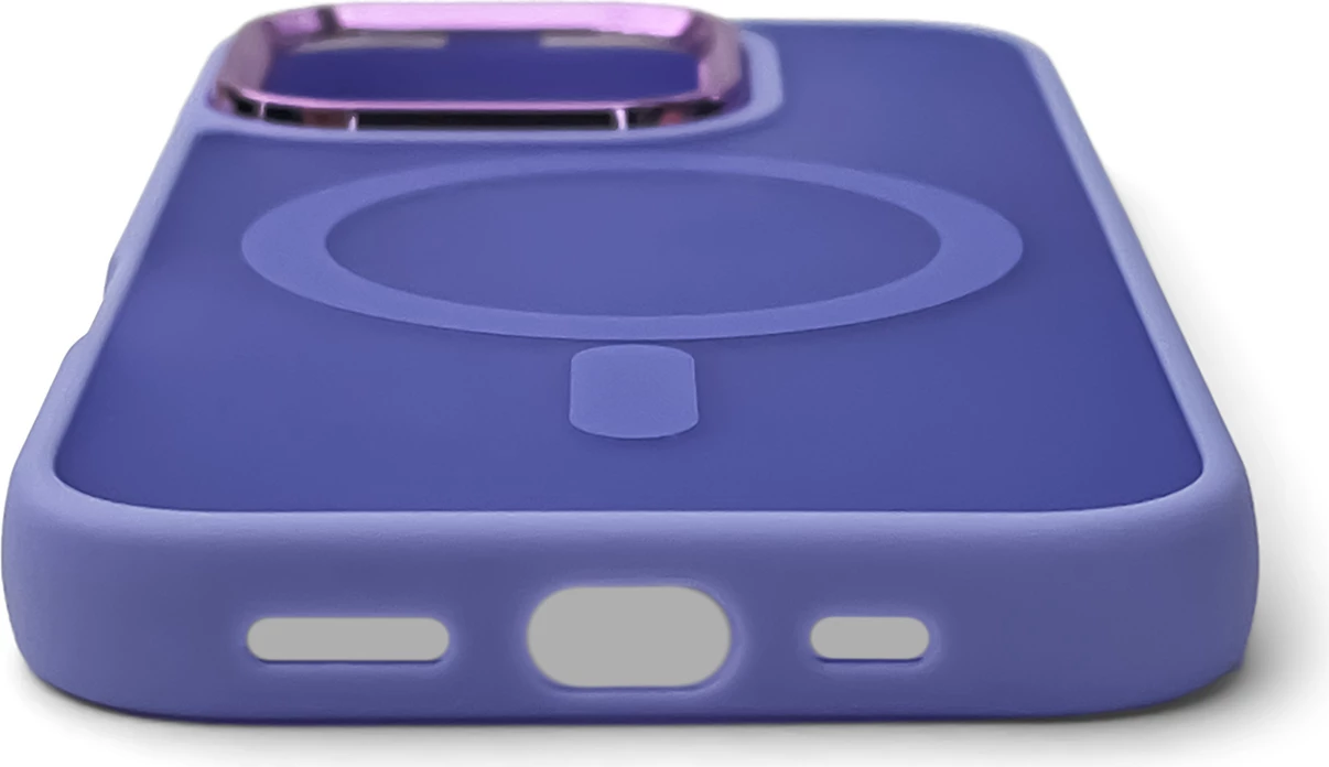 Modni ovitek MagSafe Wozinsky za Samsung Galaxy S25, vijoličen
