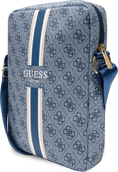 Torba za tablico do 10" z motivom 4G, Guess GUTB10P4RPSB, modra