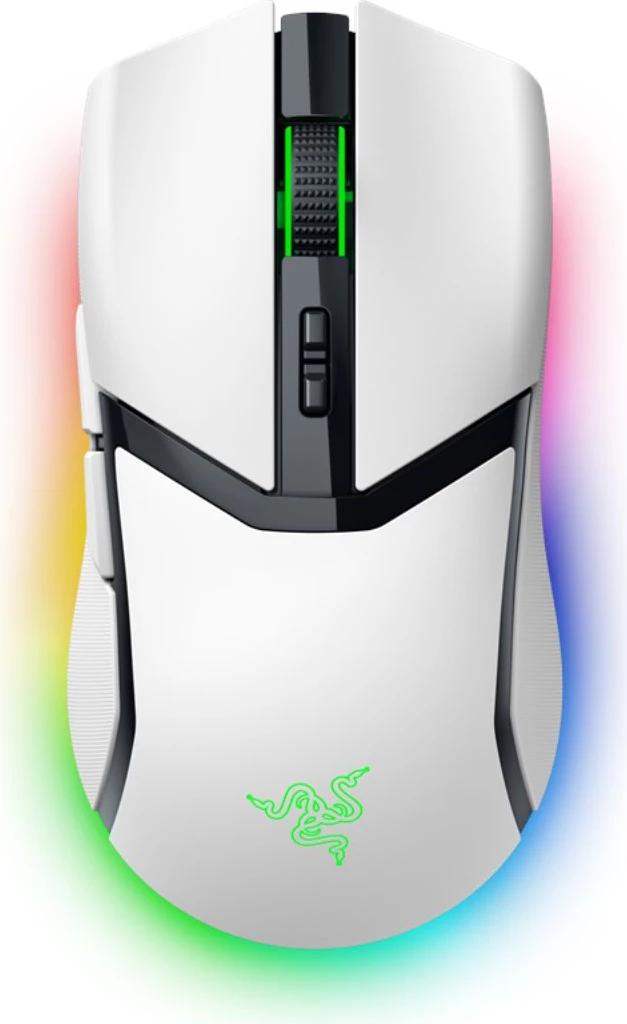 Gaming miška Razer Cobra Pro RZ01-04660200-R3G1, standardna, bela