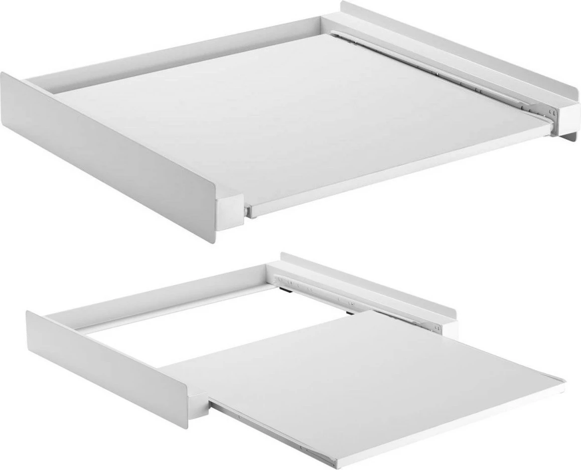 Praktičen nosilec za pralni in sušilni stroj Maclean MC-890, bel