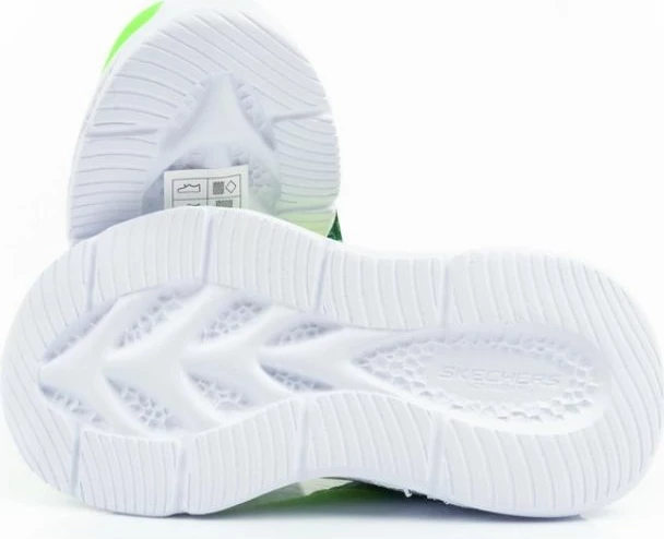 Superge z LED lučmi, Skechers S Lights Jr 401495N/BLLM, modro-zelene