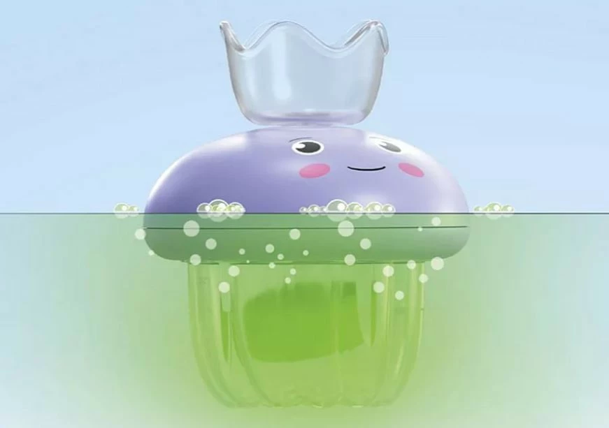 Komplet vodnih igrač, Playmobil Junior Aqua 71439, pisana družina meduz, 9 kosov