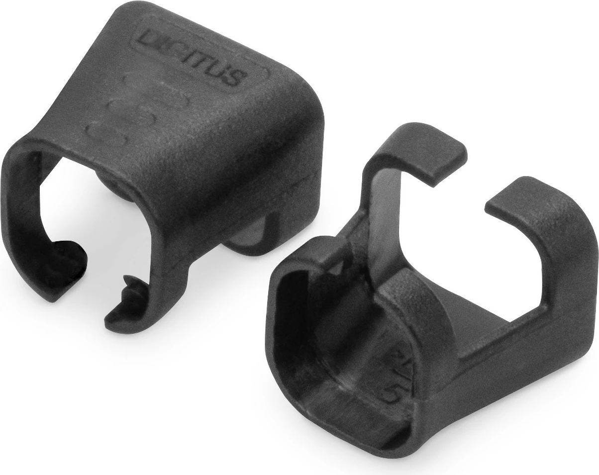 Kapice za označevanje patch kablov Digitus, 100 kosov, PVC, črne