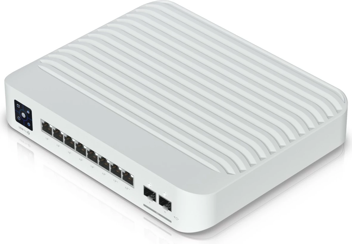 Upravljano stikalo Ubiquiti UniFi USW-PRO-8-POE, L2/L3, Gigabit Ethernet, 1U