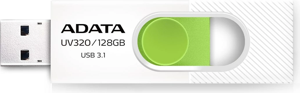 USB ključek Adata UV320, 128 GB, Tip A, zeleno/bel
