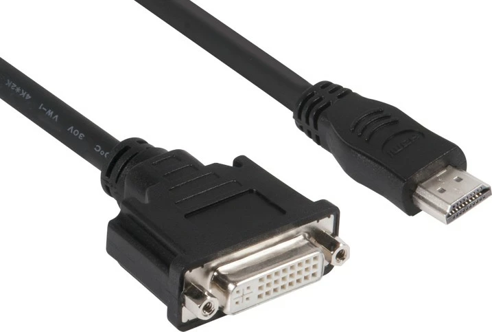 Adapter HDMI na DVI, Club3D, Plug and Play, 1920x1200, črn