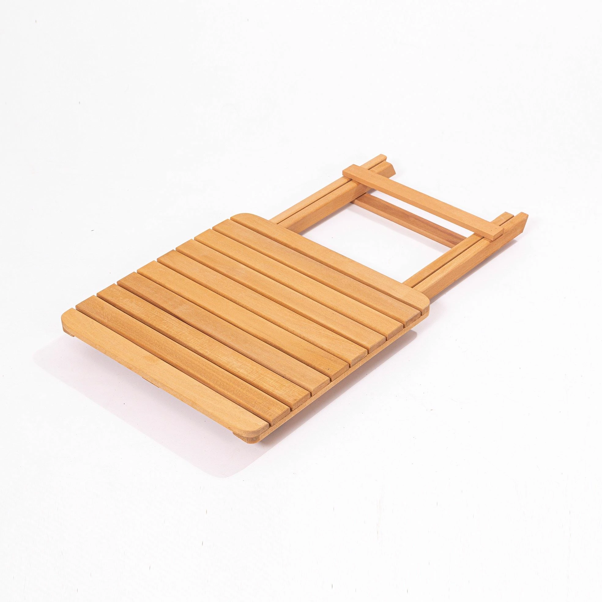 Vrtna miza Hanah Home My021, 100% bukev, rjava, 60x72x60 cm