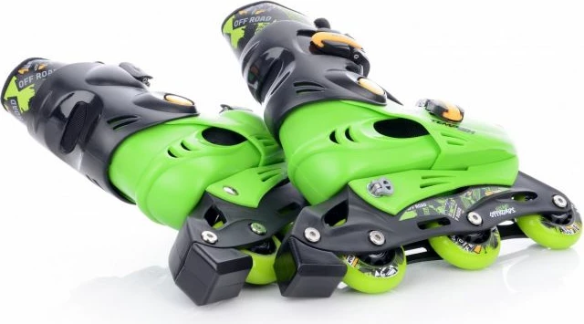 Otroški rolerji Tempish za deklice, črni in zeleni