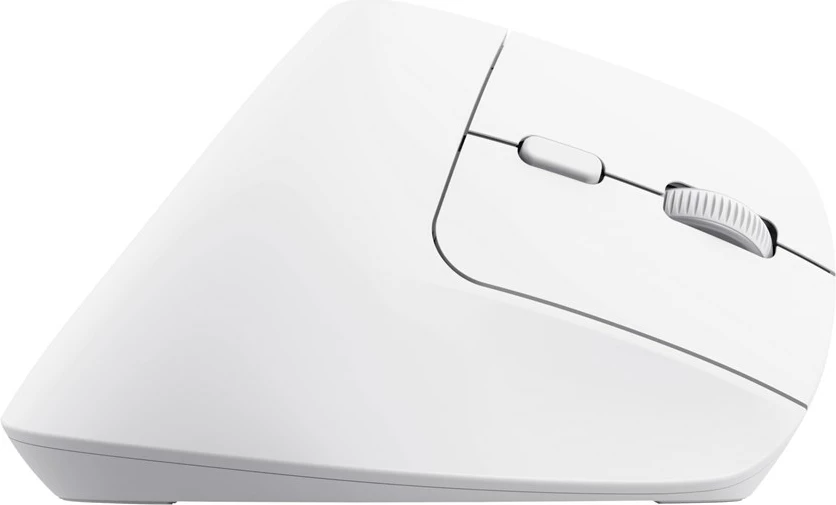 Brezžična optična miška Trust Bayo+, 2400 DPI, bela