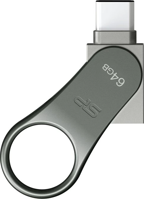 USB ključek Silicon Power Mobile C80, Tip A/C, 64GB