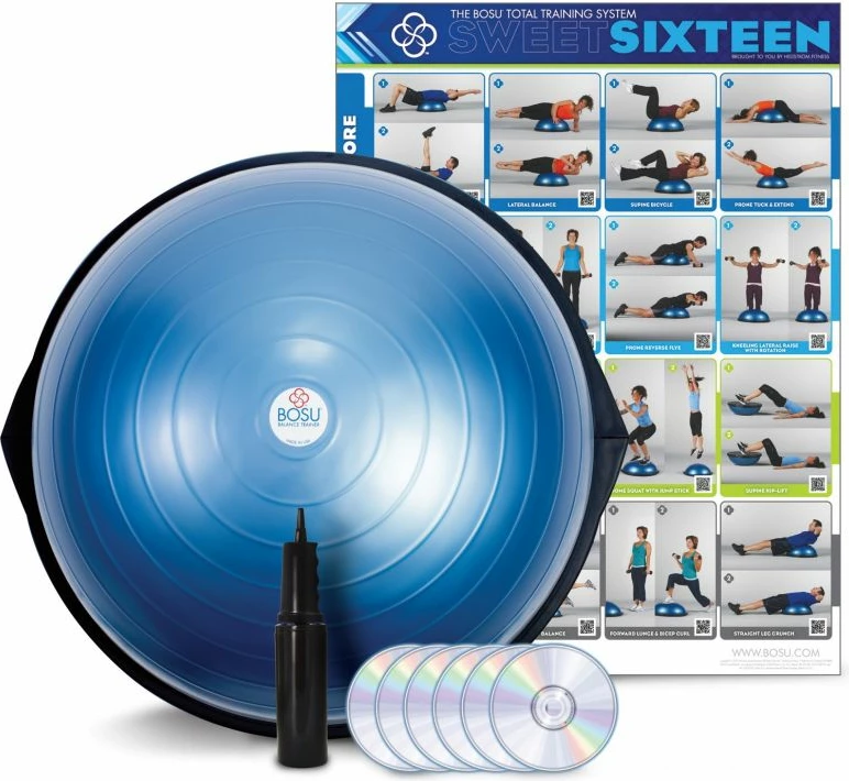 Oprema za ravnotežje za vadbo Yakimasport BOSU, za moške in ženske