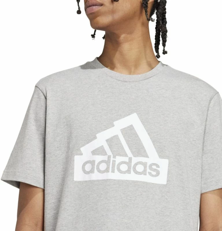 Majica za moške adidas, siva