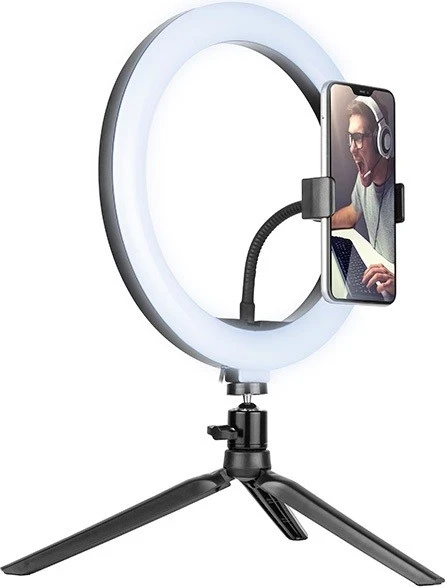 Okrogla svetilka z nosilcem Tracer, 9 cm