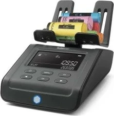Števec denarja SafeScan 6165, za kovance in bankovce, črn