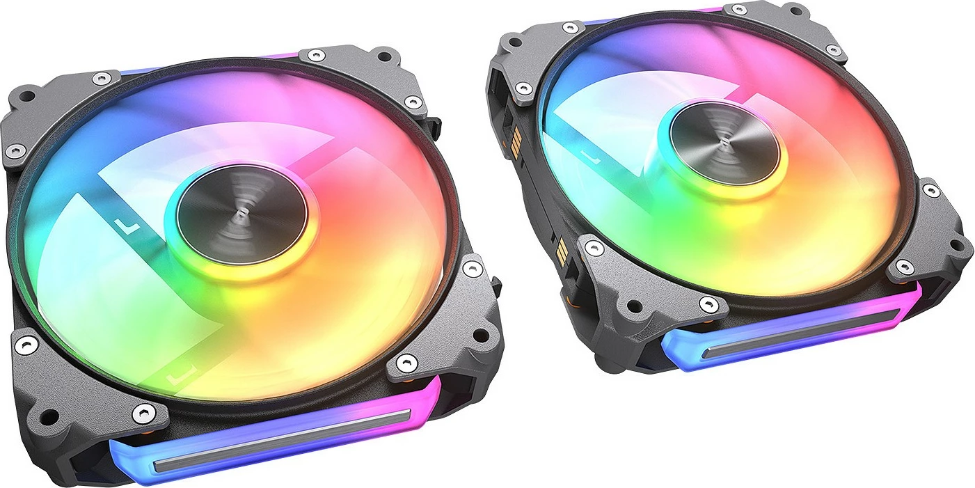 Ventilator računalniškega ohišja Apolar 120 ARGB Cougar, 120 mm, črn