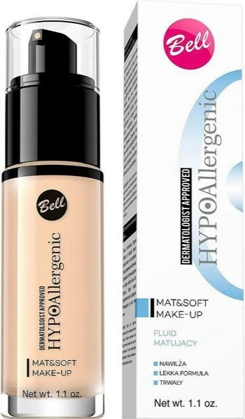 Mat & Soft tekoča podlaga Bell HypoAllergenic 01 Light Beige, 30 g