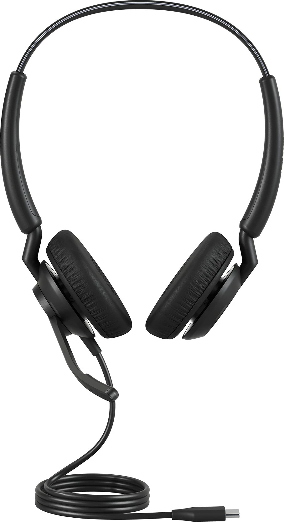 Slušalke Jabra Engage 40, USB-C UC Stereo, z kabelom, pisarne/klicni center, črne