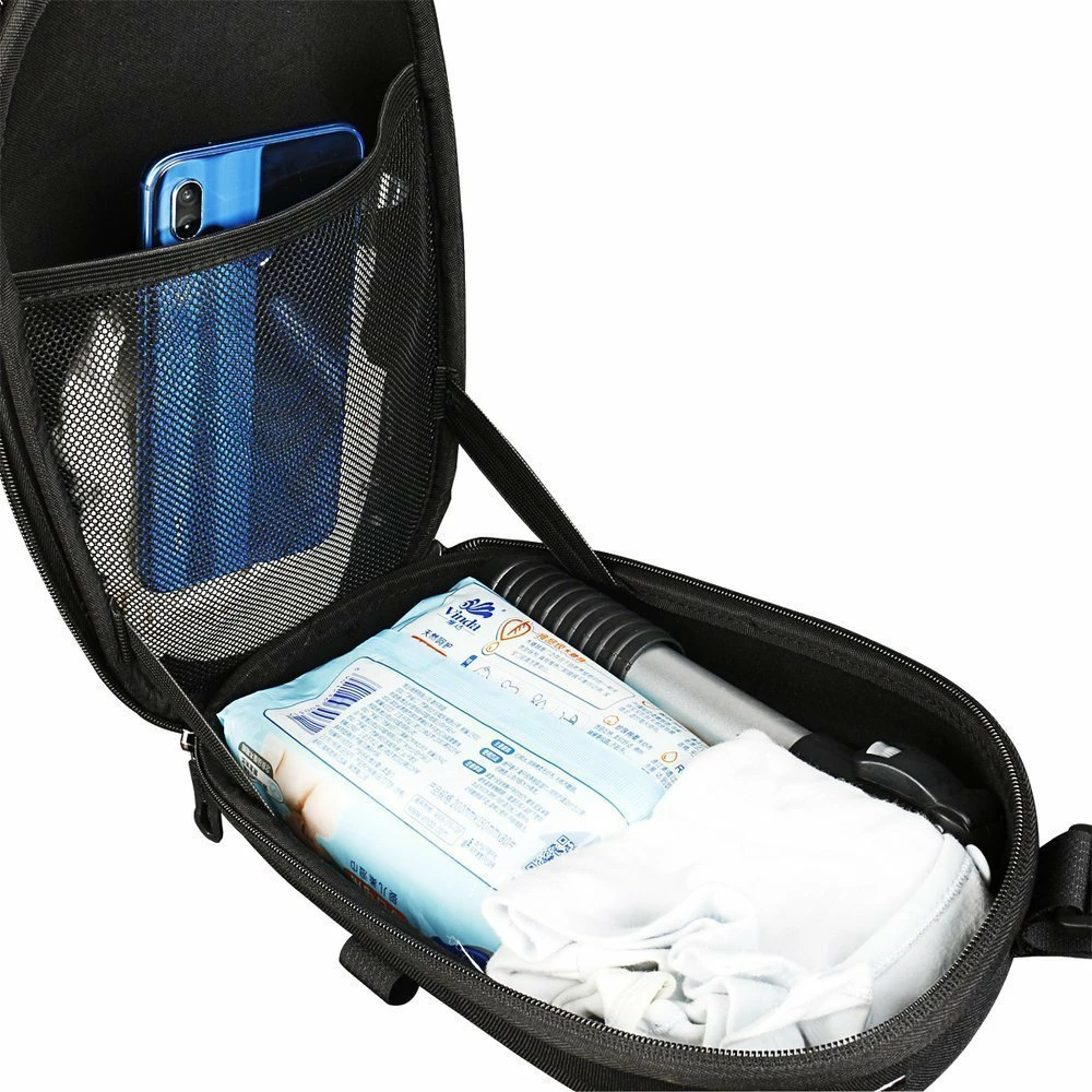 Torba za krmilo trotinetu Wozinsky WSB1BK, 4 L, črna