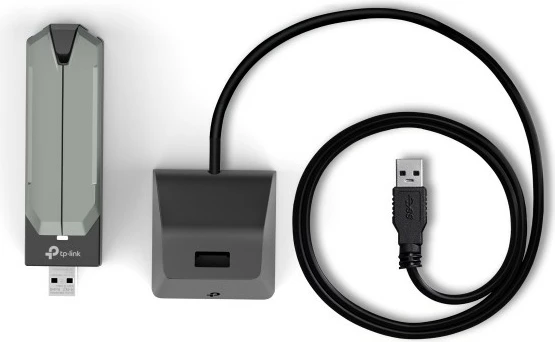 Wi‑Fi adapter TP-Link Archer TBE400UH, USB, Wi‑Fi 7, siv