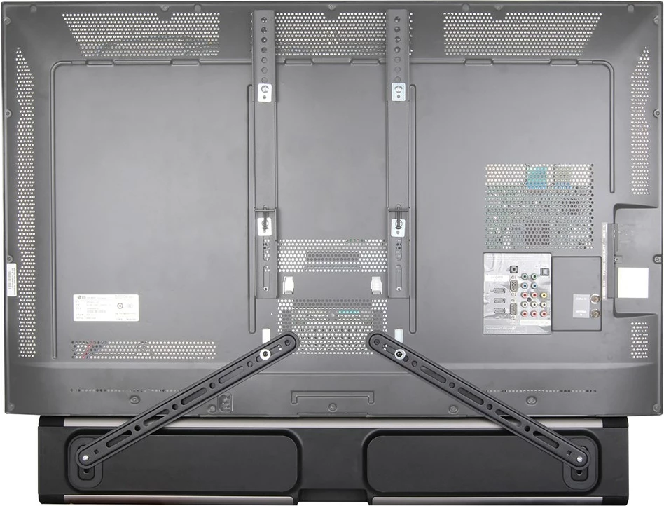 Univerzalni nosilec za zvočnike Maclean MC-912, za TV 23–65 palcev, črn