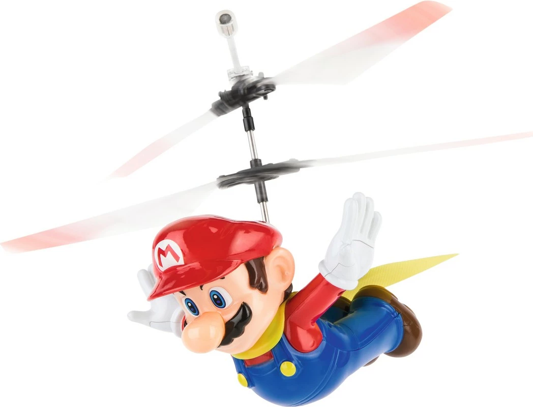 Igrača helikopter z motivom Super Mario Flying Cape, Carrera RC, 2.4GHz, večbarven