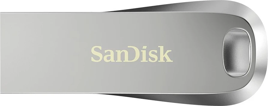 USB za shranjevanje 128 GB SanDisk Ultra Luxe, srebrn