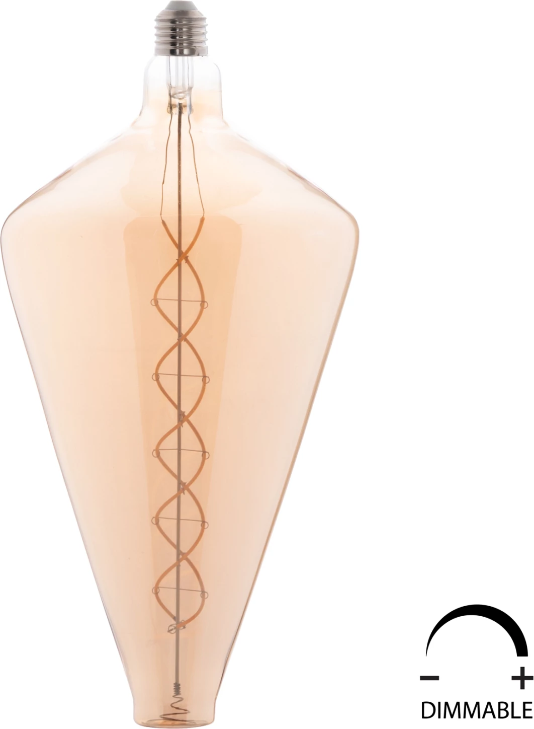 Filamentna LED žarnica 8W E27 3000K, zlate barve, zatemnljiva, FH4054.02