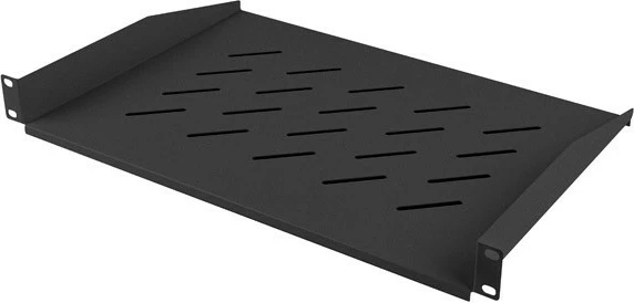 Polica za računalniško ohišje 19" Lanberg AK-1008-B, 1U, 483 x 315 mm, črna