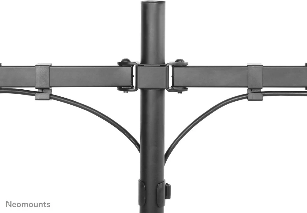 Nosilec za dva monitorja, Neomounts FPMA-D550DDBLACK, 32", črn