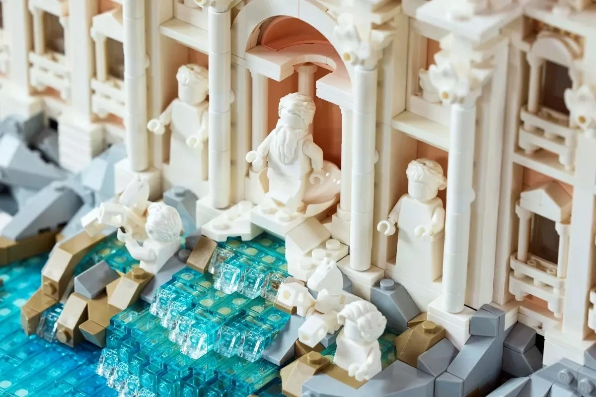 Model Fontane di Trevi Lego Architecture 21062