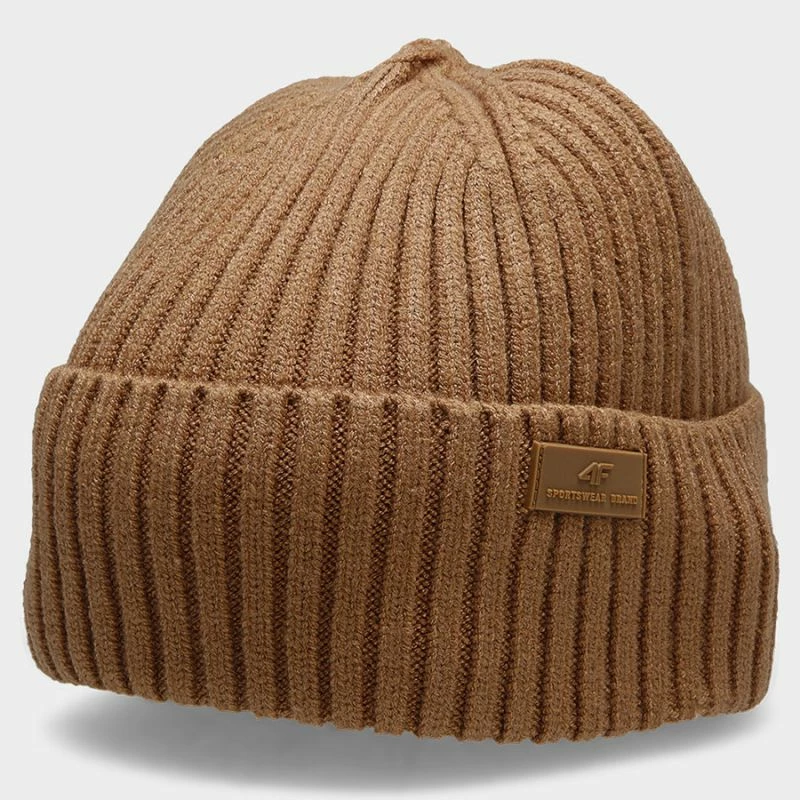 Kapa za moške, rjava, 4F H4Z22-CAM003