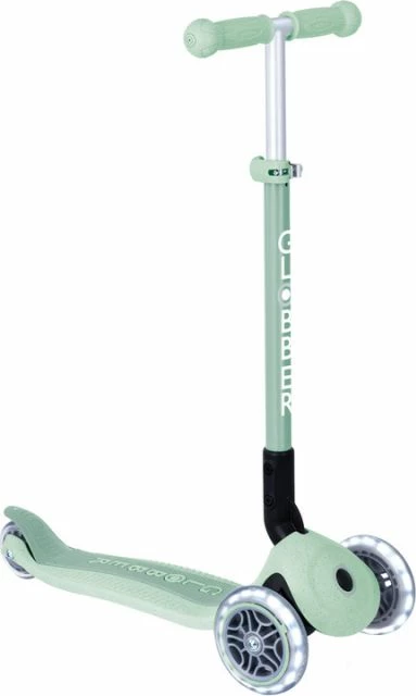 Otroški skiro PRIMO FOLDABLE LIGHTS ECOLOGIC, zelen