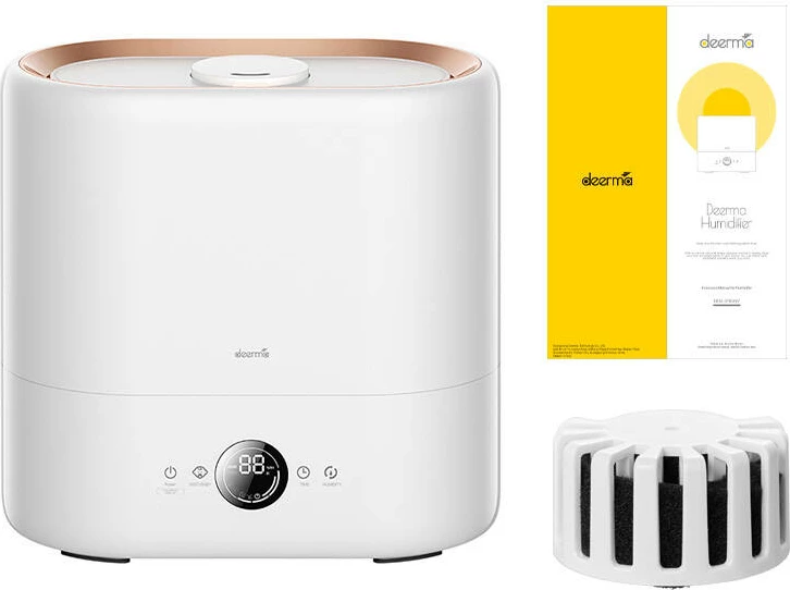 Ultrazvočni humidifier Deerma ST636W, 4,5 L, bel