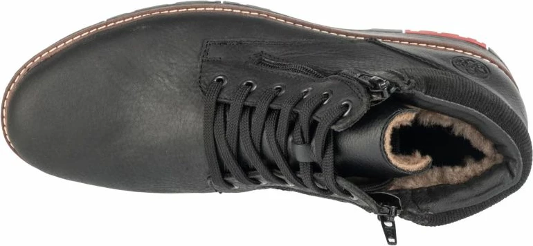 Zimske čevlje Rieker za moške, črni