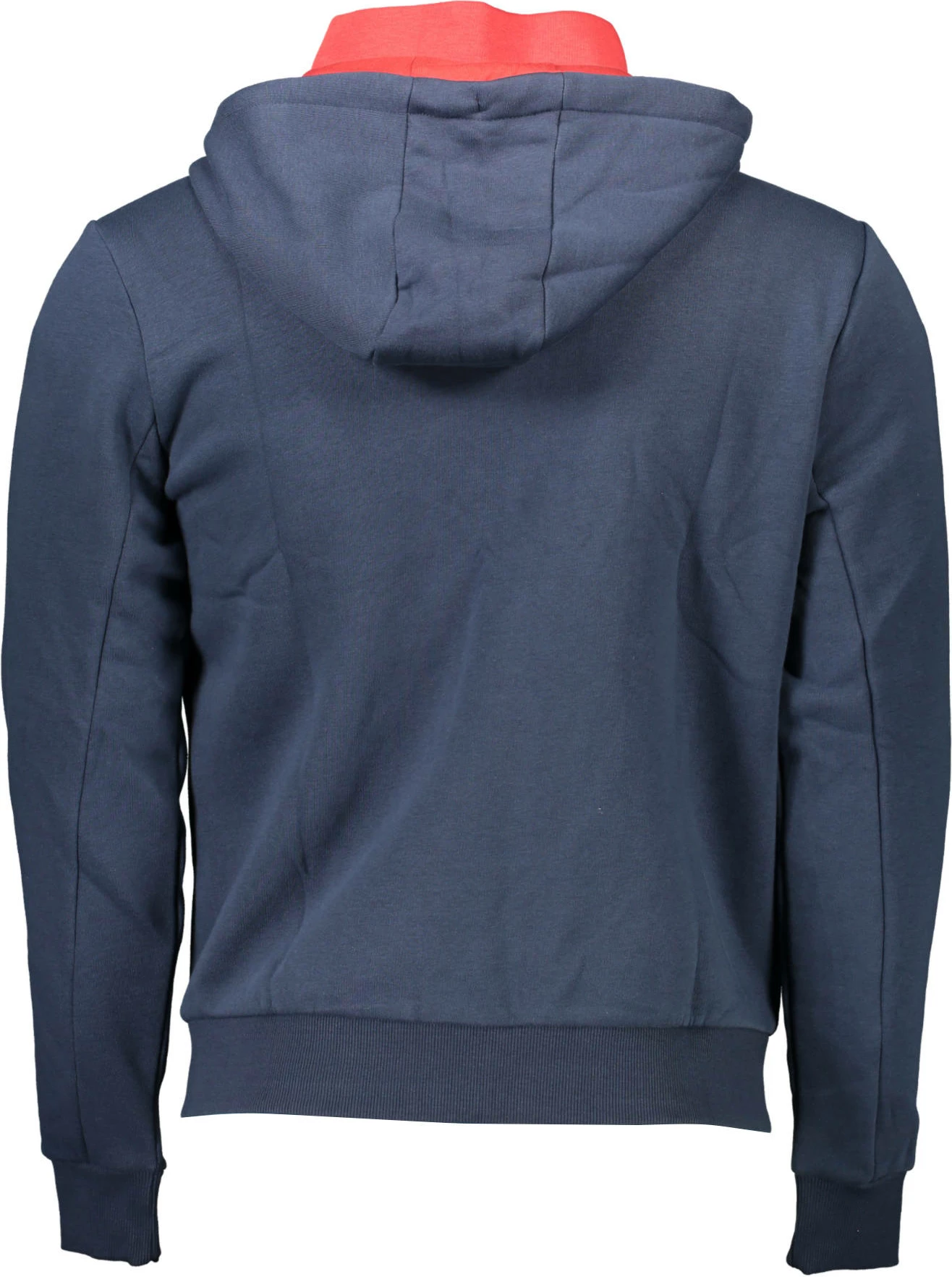 Pulover z zadrgo za moške U.S. Polo, moder