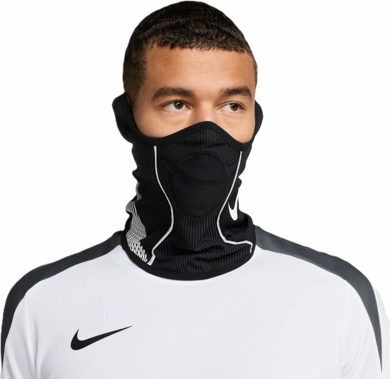 Ogrevalnik za vrat Nike za moške, črn