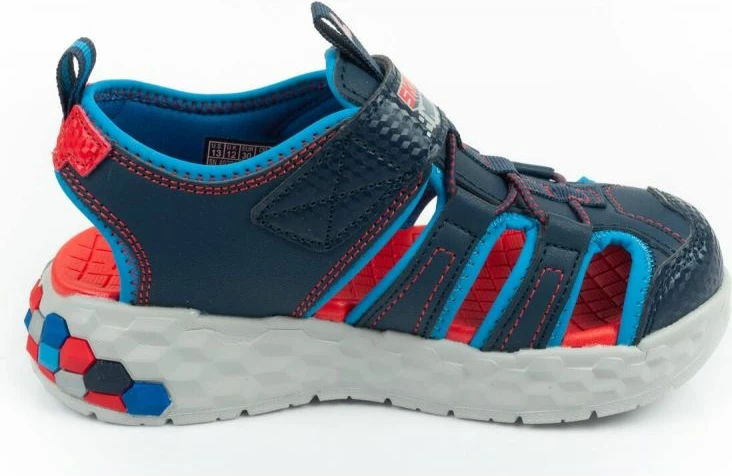Sandali za otroke Skechers, modri