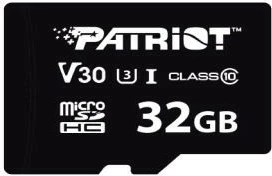 MicroSDHC kartica 32GB Patriot VX V30, Class 10, UHS-I, U3, V30