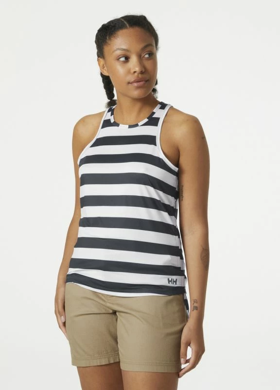 Tank majica Siren, Helly Hansen, ženska, bela in mornarsko modra