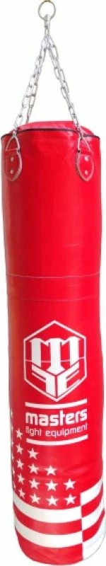 Boks vreča za moške, ženske in otroke, modra in rdeča — Masters