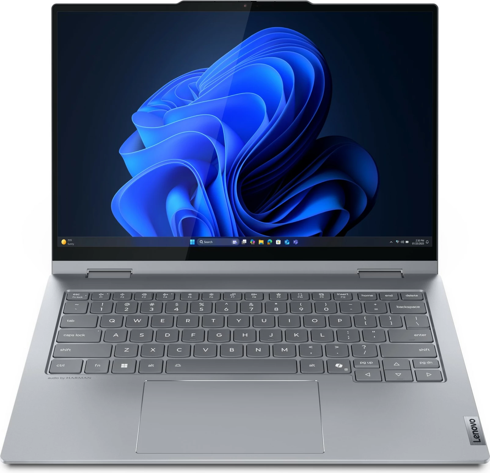 Prenosnik z zaslonom na dotik 2-v-1 Lenovo ThinkBook 14 G5 IAU, Intel Core Ultra 7, 32 GB RAM, 1 TB SSD, 14", Luna Grey